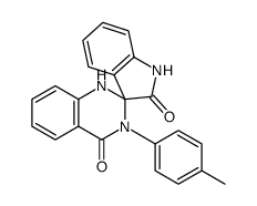 3'-p-tolyl-1'H-spiro[indoline-3,2'-quinazoline]-2,4'(3'H)-dione结构式