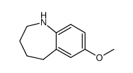 7-methoxy-2,3,4,5-tetrahydro-1H-benzo[b]azepine Structure