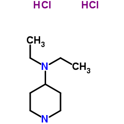 4-(二乙基氨基)哌啶双盐酸盐结构式