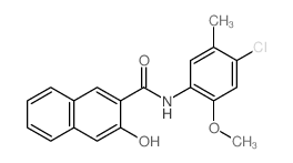 2-Naphthalenecarboxamide,N-(4-chloro-2-methoxy-5-methylphenyl)-3-hydroxy- picture