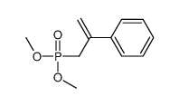 3-dimethoxyphosphorylprop-1-en-2-ylbenzene结构式