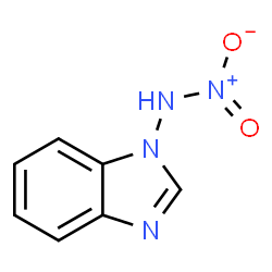 1H-Benzimidazol-1-amine,N-nitro-(9CI) Structure