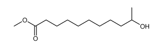 10-Hydroxyundecanoic acid methyl ester结构式