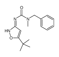 1-benzyl-3-(5-tert-butyl-1,2-oxazol-3-yl)-1-methylurea Structure