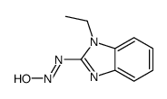 (9ci)-1-乙基-n-亚硝基-1H-苯并咪唑-2-胺结构式