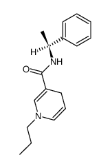 (S)-N-α-methylbenzyl-1-propyl-1,4-dihydronicotinamide Structure