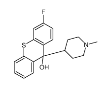 3-fluoro-9-(1-methylpiperidin-4-yl)thioxanthen-9-ol Structure