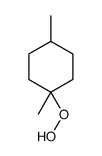 1-hydroperoxy-1,4-dimethylcyclohexane结构式