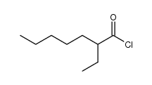 2-ethyl-heptanoyl chloride Structure