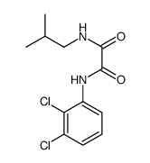 N'-(2,3-dichlorophenyl)-N-(2-methylpropyl)oxamide Structure