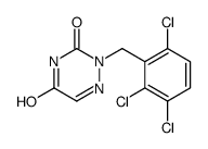 2-[(2,3,6-trichlorophenyl)methyl]-1,2,4-triazine-3,5-dione Structure