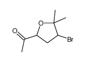 1-(4-bromo-5,5-dimethyloxolan-2-yl)ethanone Structure