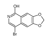 8-bromo-6H-[1,3]dioxolo[4,5-g]isoquinolin-5-one Structure