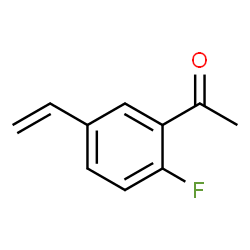 Ethanone, 1-(5-ethenyl-2-fluorophenyl)- (9CI) Structure