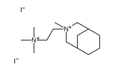 trimethyl-[2-(3-methyl-3-azoniabicyclo[3.3.1]nonan-3-yl)ethyl]azanium,diiodide结构式