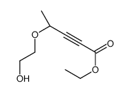 ethyl (4S)-4-(2-hydroxyethoxy)pent-2-ynoate Structure