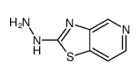 [1,3]thiazolo[4,5-c]pyridin-2-ylhydrazine结构式