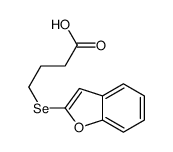 4-(1-benzofuran-2-ylselanyl)butanoic acid结构式