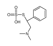 Thiosulfuric acid, S-(2-(dimethylamino)-1-phenylethyl) ester, (R)- picture