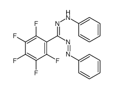 N'-anilino-2,3,4,5,6-pentafluoro-N-phenyliminobenzenecarboximidamide结构式
