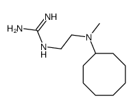 2-[2-[cyclooctyl(methyl)amino]ethyl]guanidine结构式