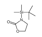 3-[tert-butyl(dimethyl)silyl]-1,3-oxazolidin-2-one Structure