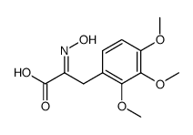Oxim der 2,3,4-Trimethoxyphenylpyruvic acid Structure