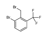 1-Bromo-2-(bromomethyl)-3-(trifluoromethyl)benzene结构式