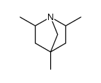 1-Azabicyclo[2.2.1]heptane,2,4,6-trimethyl-(9CI)结构式