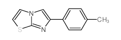 Imidazo[2,1-b]thiazole,6-(4-methylphenyl)- structure