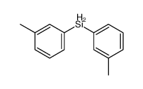 bis(3-methylphenyl)silane结构式