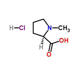 N-Methyl-D-proline Hydrochloride structure