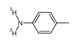 p-toluidine-d2结构式