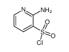 2-amino-pyridine-3-sulfonyl chloride结构式
