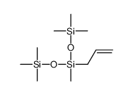 trimethyl-(methyl-prop-2-enyl-trimethylsilyloxysilyl)oxysilane Structure