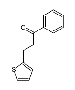 1-phenyl-3-(thiophen-2-yl)propan-1-one Structure