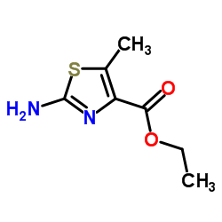 Ethyl 2-amino-5-methylthiazole-4-carboxylate structure