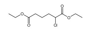 2-chloro-adipic acid diethyl ester Structure