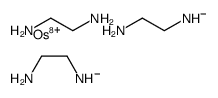 2-aminoethylazanide,ethane-1,2-diamine,osmium(8+)结构式