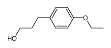 3-(4-ethoxy-phenyl)-propan-1-ol结构式