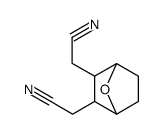 2-[3-(cyanomethyl)-7-oxabicyclo[2.2.1]heptan-2-yl]acetonitrile结构式