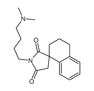 1'-[4-(dimethylamino)butyl]spiro[2,3-dihydro-1H-naphthalene-4,3'-pyrrolidine]-2',5'-dione结构式