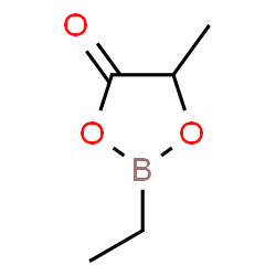 2-Ethyl-5-methyl-1,3,2-dioxaborolan-4-one结构式