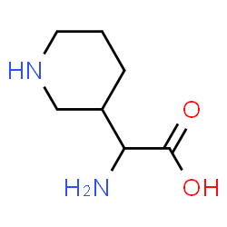 3-Piperidineaceticacid,alpha-amino-,(R*,R*)-(9CI)结构式