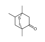 1,4,5-trimethyl-7-thiabicyclo[2.2.2]octan-2-one结构式
