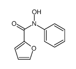 N-hydroxy-N-phenylfuran-2-carboxamide结构式