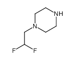 Piperazine, 1-(2,2-difluoroethyl)- (9CI) Structure