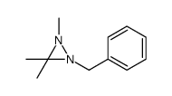 1-benzyl-2,3,3-trimethyldiaziridine structure