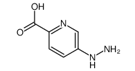 2-Pyridinecarboxylicacid,5-hydrazino-(9CI) structure