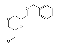 6-[(Phenylmethoxy)Methyl]-1,4-dioxane-2-Methanol Structure